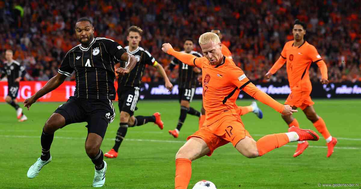 LIVE Nations League | Tijd dringt voor Oranje tegen Duitsland: Mexx Meerdink dicht bij gelijkmaker, ook Ruben van Bommel debuteert