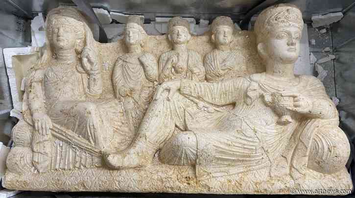 New York Investigators Return 36 Artifacts to Syria, Including Relief Looted from Palmyra