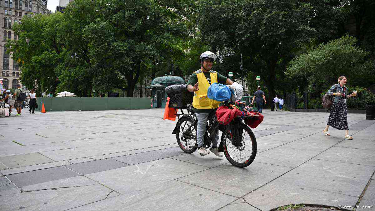 FIRST ON amNY: NYC Council bill would require apps turn over data on time it takes e-bike riding workers to make deliveries