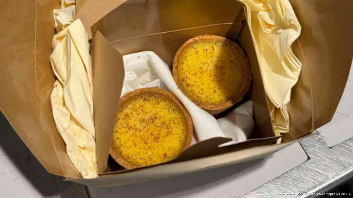 'Self control beyond belief' as man takes Greater Manchester custard tarts on a 4,700-mile journey