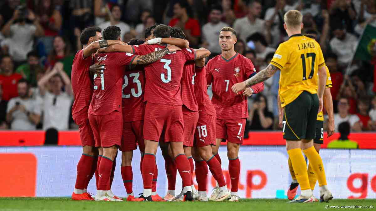 Brave Wales begin Nations League campaign with narrow Portugal defeat
