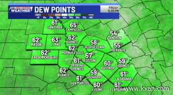 Humidity drops on Friday, but heat continues for now
