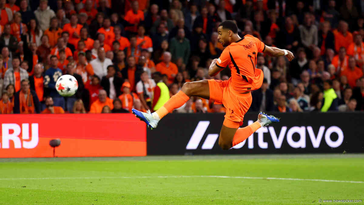 Oranje-debuut van bondscoach Xavi eindigt op valreep in dikverdiend gelijkspel tegen Duitsland