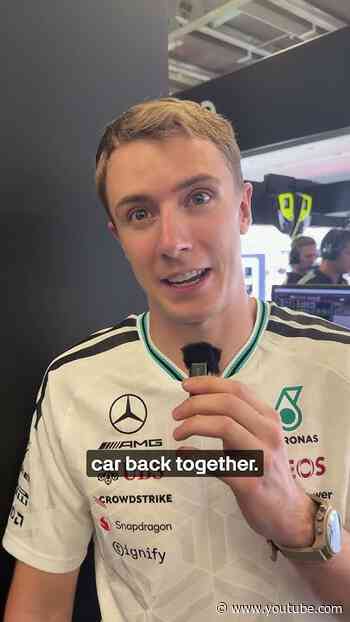 Thats right Fred, some of the best mechanics in the world 💪 #f1 #mercedesf1 #fredvasseur