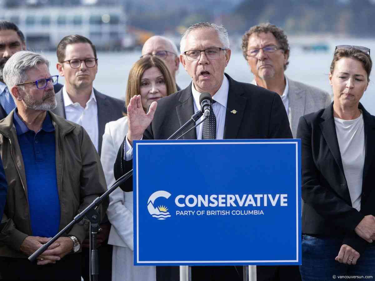 B.C. Conservatives take early lead as election campaign gets underway: Poll