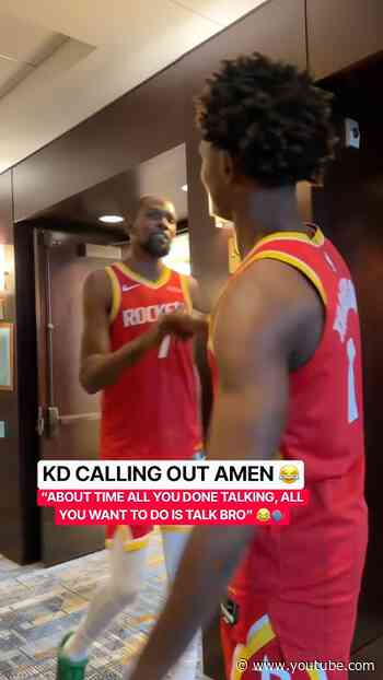 Amen Thompson is a certified yapper 😂