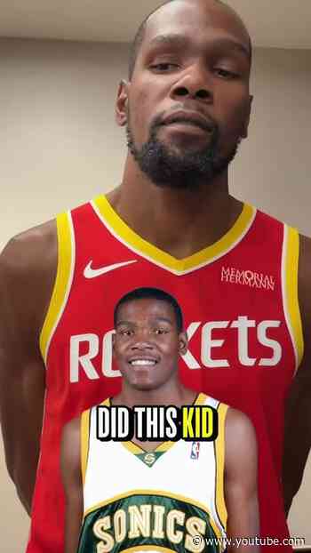Kevin Durant on his ✌️✊th (20th) NBA Media Day - and reminiscing on his first 🥲📸😁