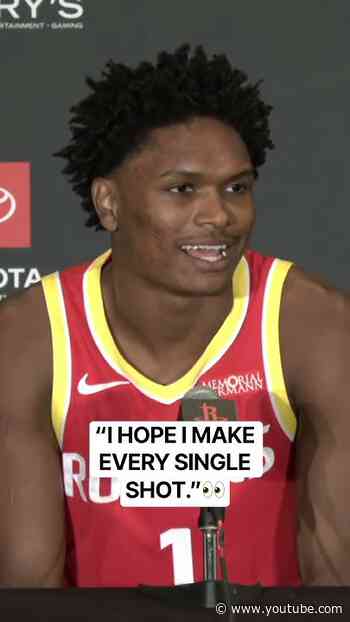 Amen Thompson on what he wants to be different this season