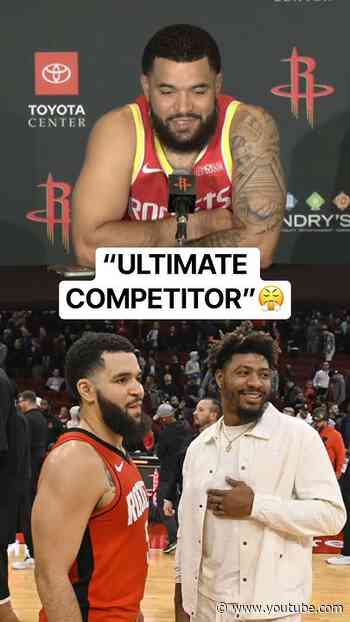 Fred VanVleet on teaming up with "ultimate competitor" Marcus Smart & recalls previous battles
