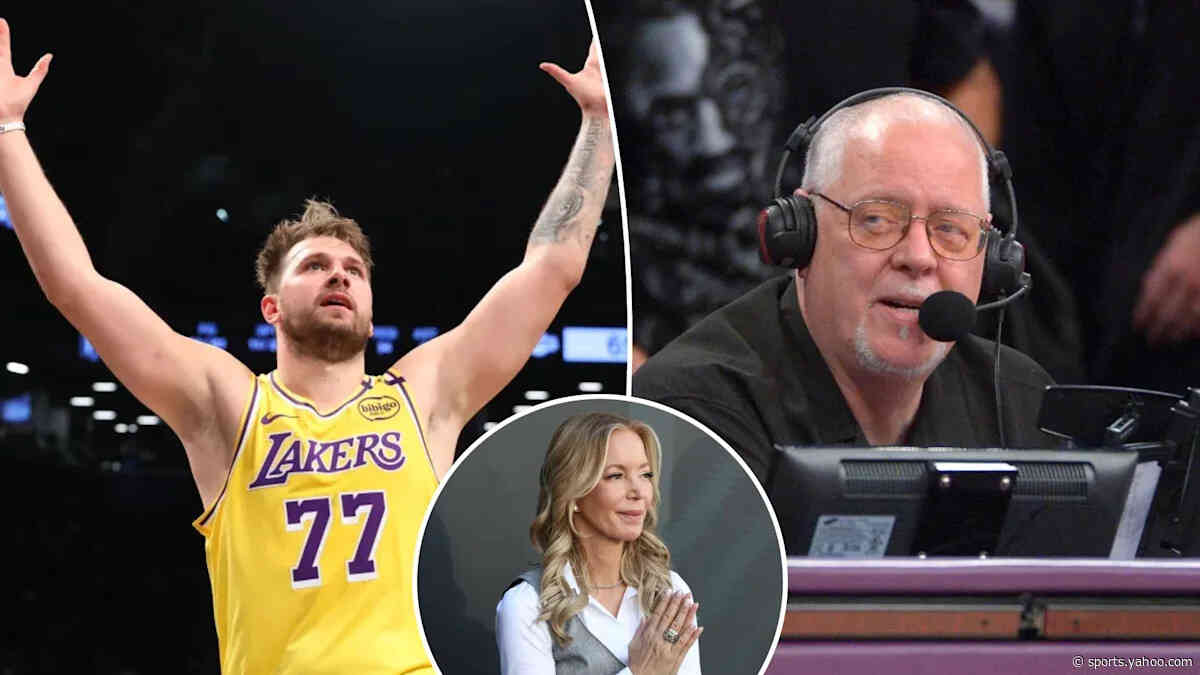 Luka Dončić, Jeanie Buss react to legendary Lakers PA announcer’s death