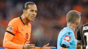 Oranjecaptain Van Dijk snapt niets van afgekeurde goal: 'Brobbey deed niks'