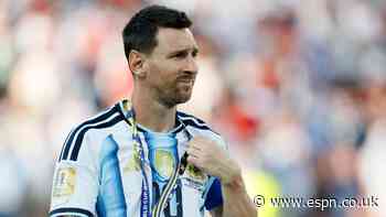 Scaloni: Time is right for Messi's Argentina farewell