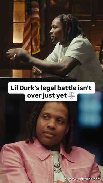 Although #LilDurk was acquitted of all charges in his federal trial, he still remains in custody ⚖️
