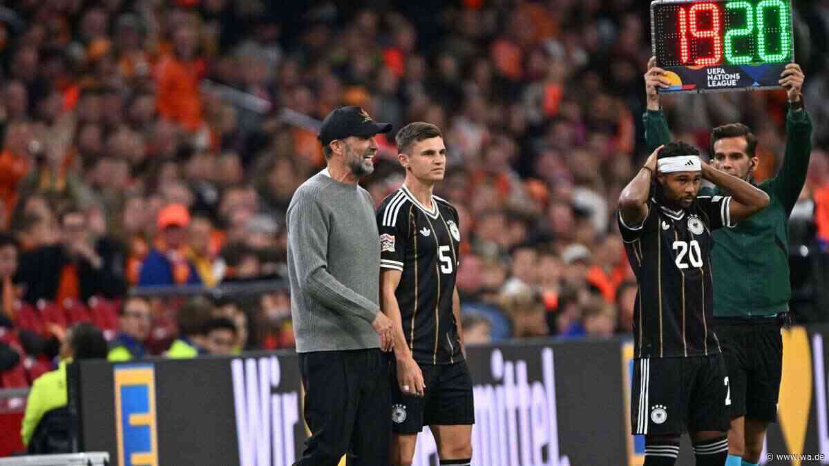 Viel von dem, was Klopp vom DFB-Team sehen wollte, hat er gesehen