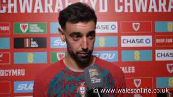 Man Utd star Bruno Fernandes pays Wales ultimate compliment as Portugal edge win
