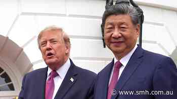‘He has great interest in granite’: Trump shows Xi his new helipad, portrait of autopen