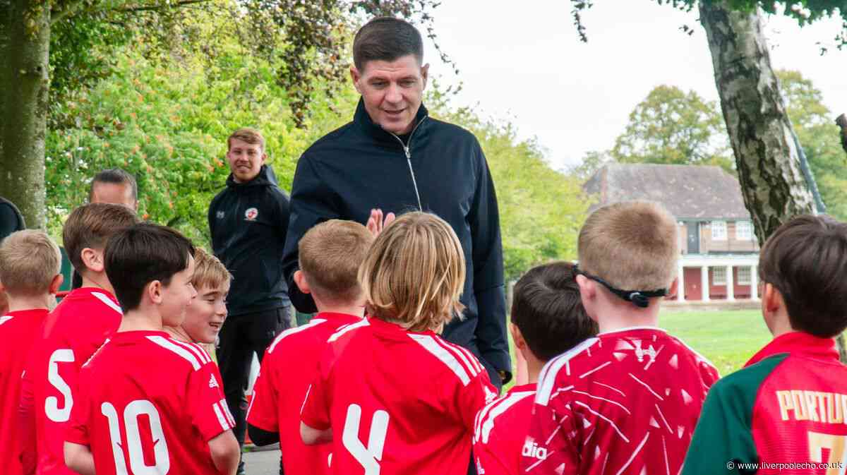 Steven Gerrard unveils multi-million pound plan 'to give something back' to Liverpool