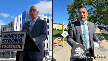 Dilkens unveils community safety plan, Francis makes tunnel bus pledge
