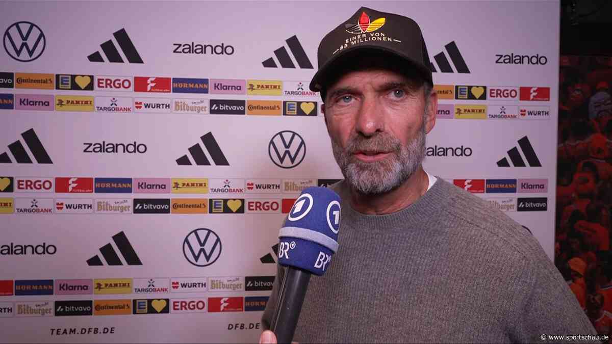 Bundestrainer Jürgen Klopp - "Die Jungs haben alles reingehauen"