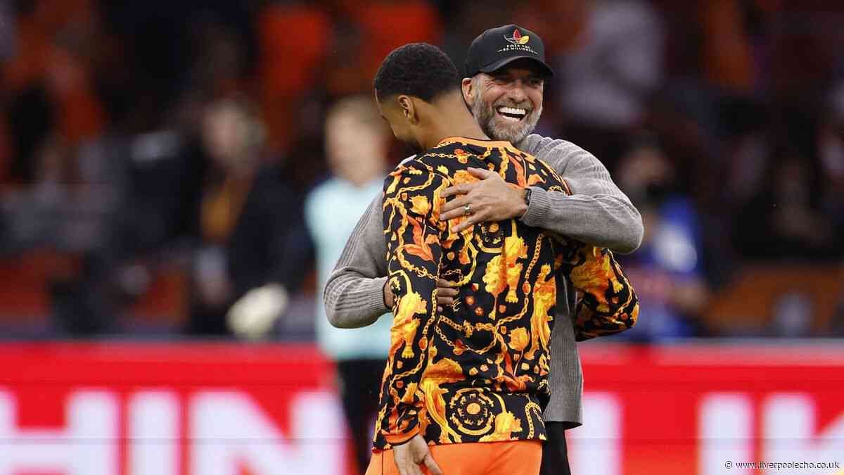 Jurgen Klopp shows true colours in Liverpool reunion with Virgil van Dijk and Cody Gakpo