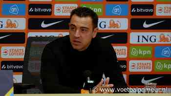 Xavi dolblij met drie Oranje-internationals na debuut: 'Hij speelde fantastisch'