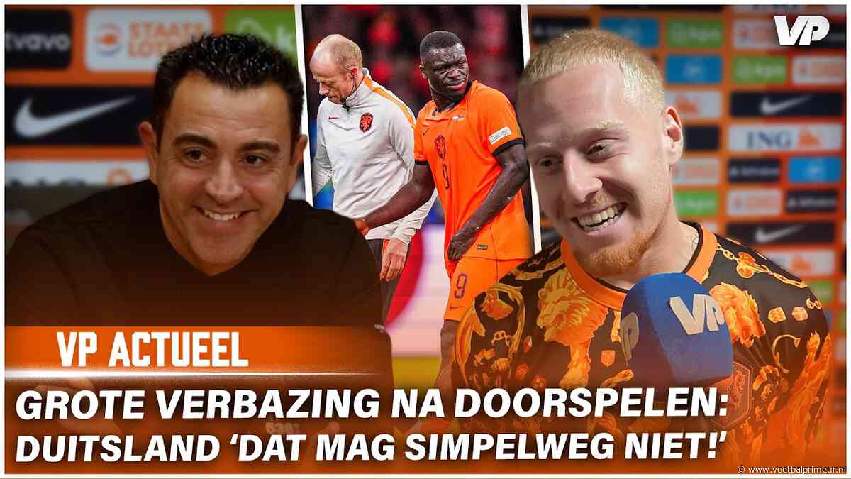 Grote verbazing om Duitsland na duel in ArenA: 'Dat mag simpelweg niet'