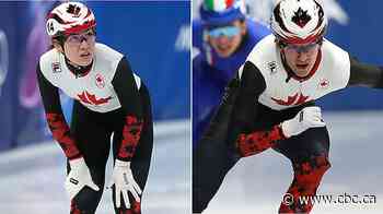 Speed skaters Sarault, Roussel victorious in 1,500m races at short track nationals