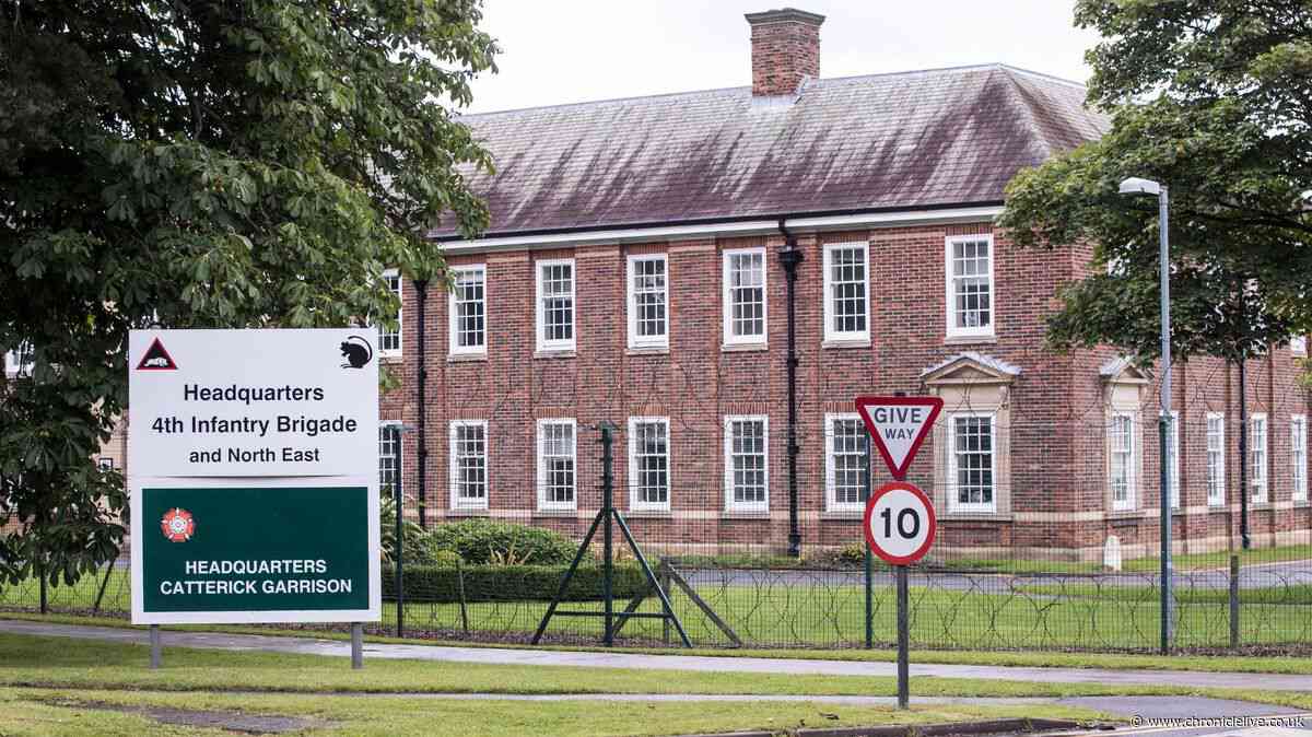 Fire crews to battle blaze at military barracks 'throughout the night'