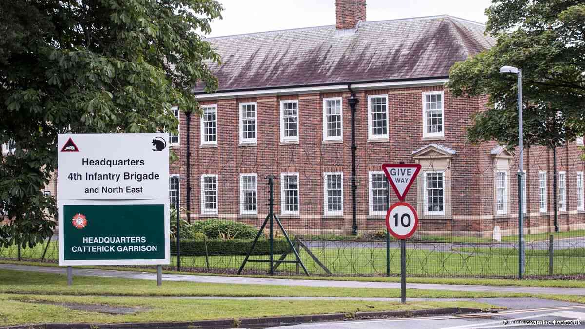 Large fire at Catterick Garrison accommodation block to rage on 'throughout the night'