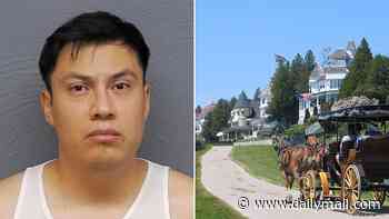 Woman attacked on Michigan's idyllic Mackinac Island after man allegedly stalked her through streets