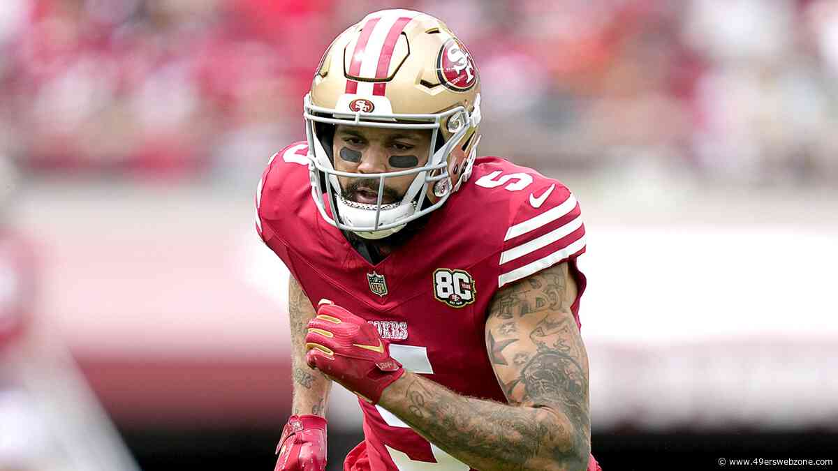 49ers WR Mike Evans misses second practice ahead of Cardinals game