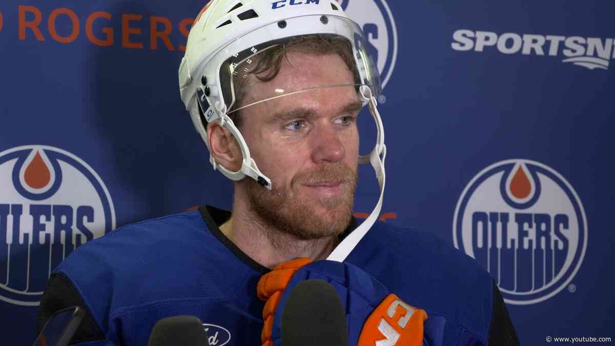 RAW | Connor McDavid 09.24.26