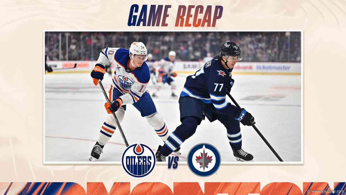 HIGHLIGHTS | Oilers at Jets 09.22.26