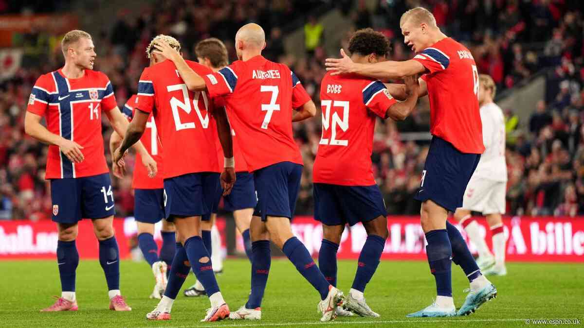 Haaland continues prolific WC form in Norway win