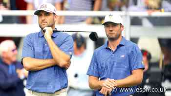 Scheffler, Burns team for elusive win; U.S. up 1 at Presidents Cup