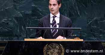 Premier Jetten in eerste speech VN: handen af van Internationaal Strafhof