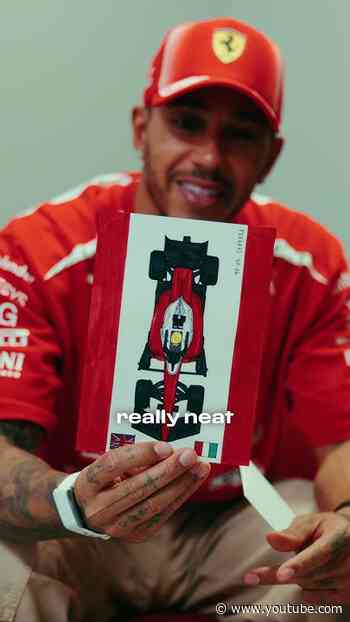 LH feeling the love from all around the world 💌 #F1shorts #F1