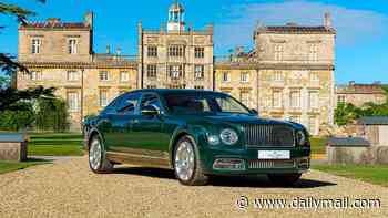 Hand-made Bentley built bespoke for the late Queen Elizabeth II goes on sale for estimated £400,000