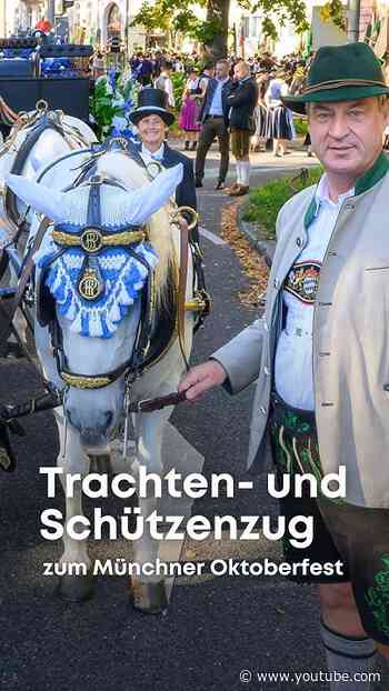 Trachten- und Schützenzug zum Münchner Oktoberfest 2026 - Bayern