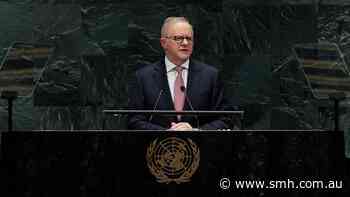 Albanese takes aim at AI, tells ‘middle powers’ to unite in half-filled UN assembly