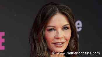 Catherine Zeta-Jones makes glamorous statement in sheer sequined gown following controversial 'nepo baby' comments