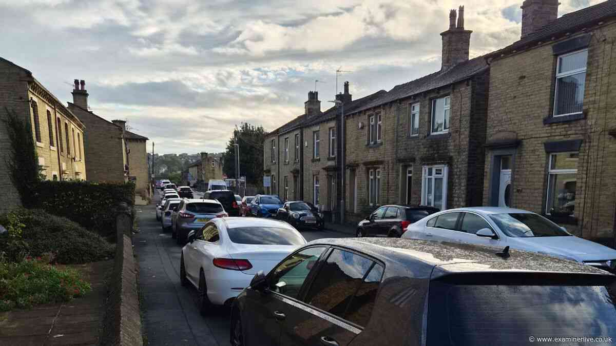Brighouse street's fury as pavements turned into 'freebie' parking spots for commuters