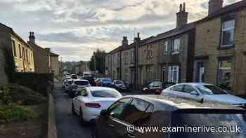 Brighouse street's fury as pavements turned into 'freebie' parking spots for commuters