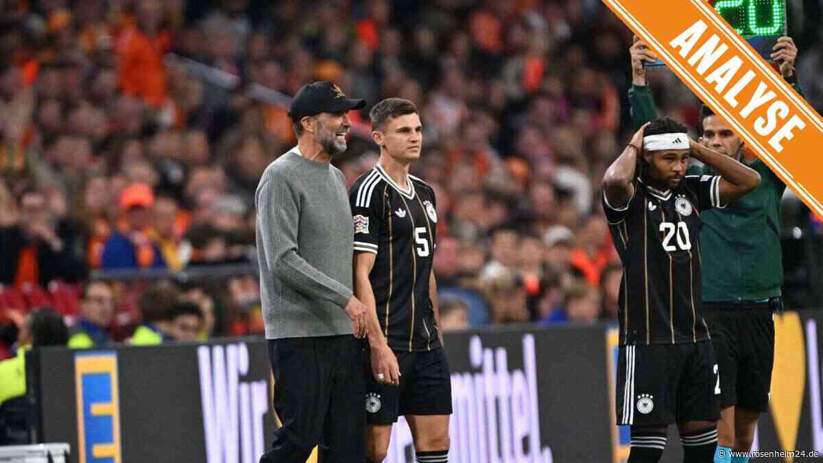 Remis zum Auftakt: Kann Klopp mit dem Auftritt des DFB-Teams zufrieden sein?