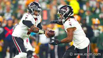Falcons upset Packers in Michael Penix Jr.'s return from ACL injury