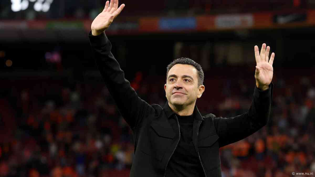 Xavi dankbaar en trots na Oranjedebuut: 'We waren beter dan Duitsland'