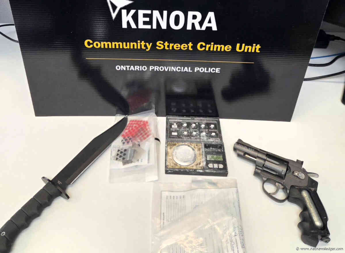Kenora OPP seize suspected crack cocaine, weapons and trafficking materials in a drug investigation