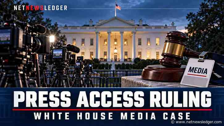Judge Temporarily Blocks Trump’s White House Ban on CNN, MS NOW and Politico