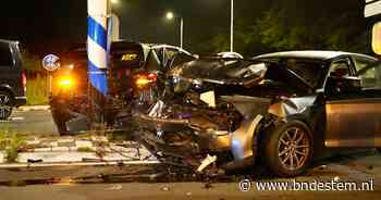 Auto’s op elkaar gebotst op kruising Rijksweg in Rijen