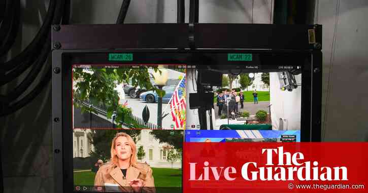 Trump’s state dinner for Xi Jinping will not be televised as White House continues to deny CNN full access – as it happened